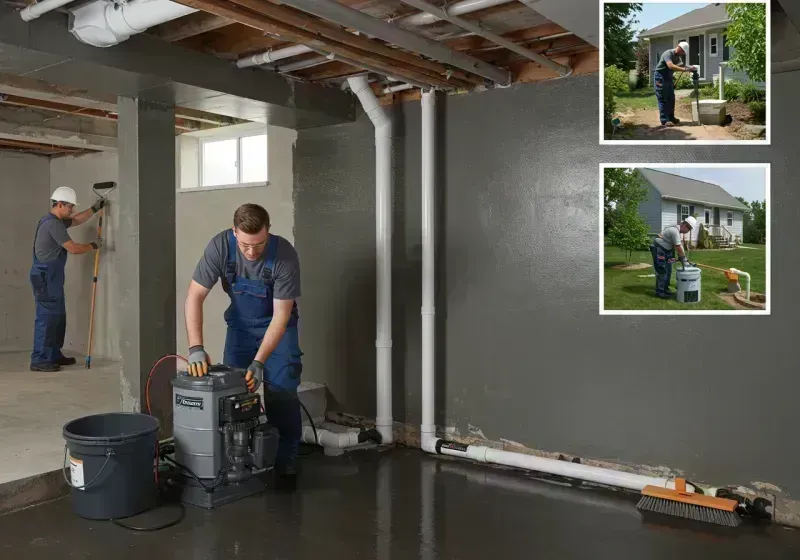 Basement Waterproofing and Flood Prevention process in Godley, TX